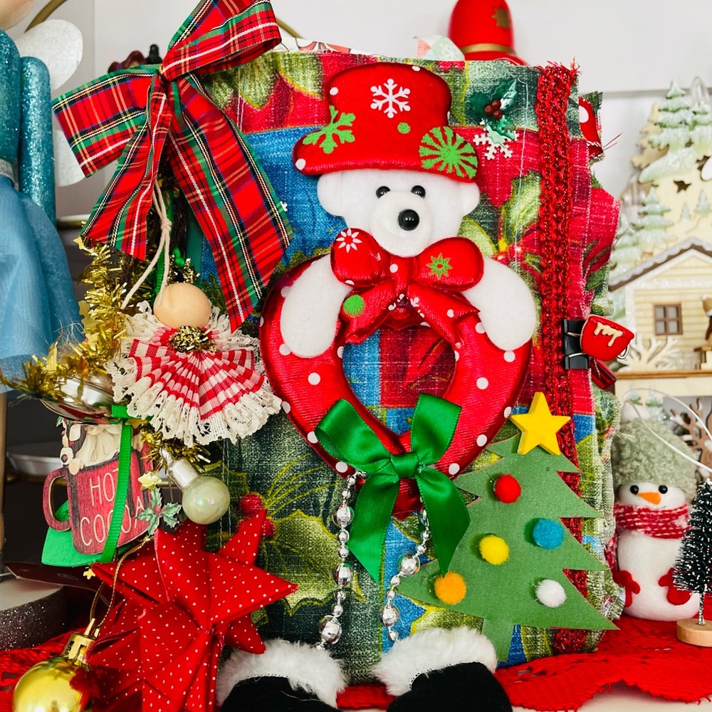 New. Bear handcrafted journal